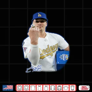 Design Kike Hernandez Middle Finger Shirt