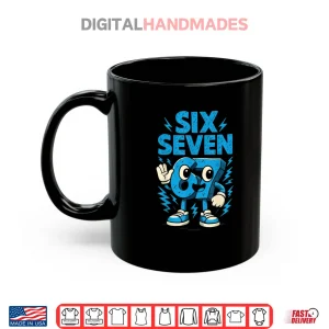 Mug Kids Meme 67 Six Seven 6 7 Italian Brainrot Shirt