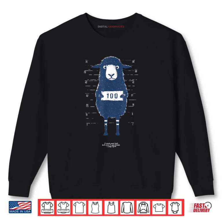 Sweatshirt I Once was Lost But Now I Am Found Luke 15 10 Shirt