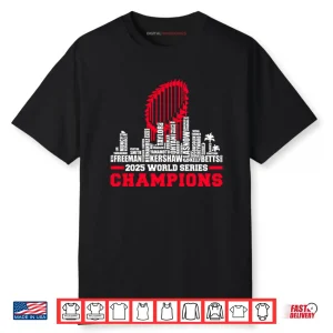 LA Baseball 2025 All Team Player Champions Shirt