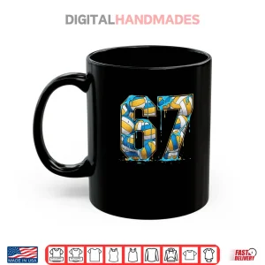 Mug Volleyball 67 Six Seven Sport Funny Gen Alpha Z Meme Drip Shirt