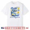 Ukraine Cat Cute Floral Ukrainian Flag Vyshyvanka Style Shirt