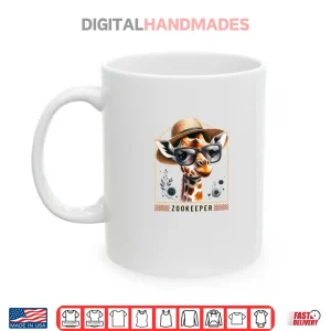 Zookeeper Adult Giraffe Safari Shirt 3 Mug Zookeeper Adult Giraffe Safari Shirt