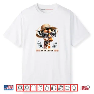 Zookeeper Adult Giraffe Safari Shirt