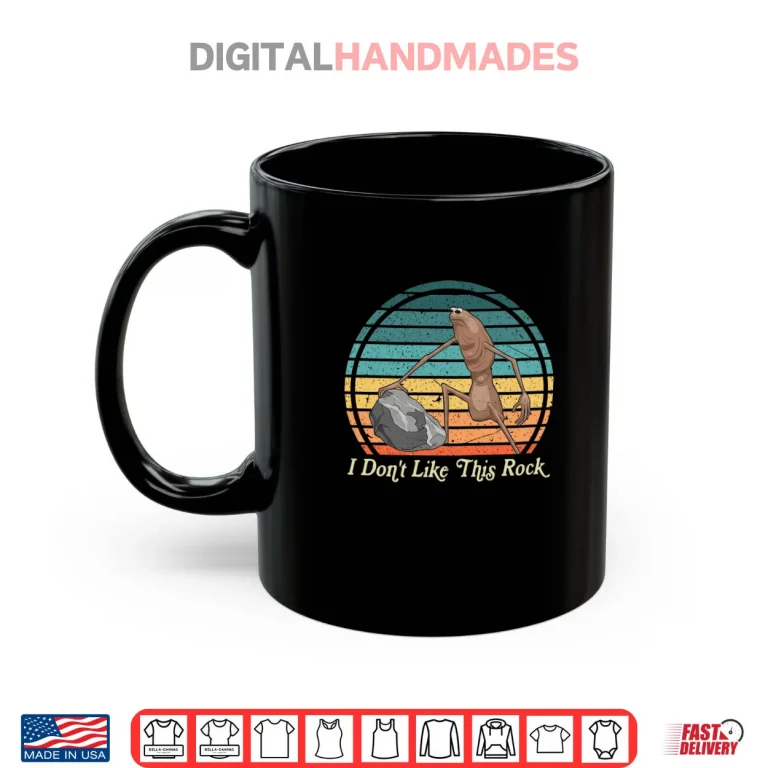 Mug Marcus The Worm I Dont Like This Rock Retro Shirt