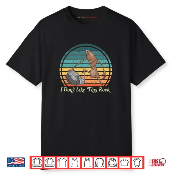 Marcus The Worm I Don’t Like This Rock Retro Shirt