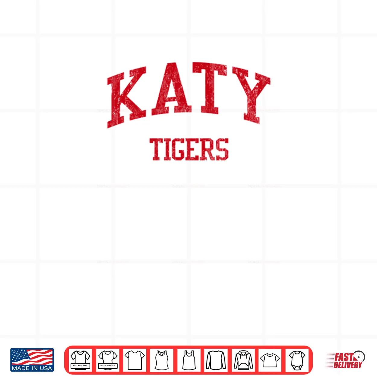 Katy High School HS Katy TX Vintage Sports Shirt Katy High School HS Katy TX Vintage Sports Shirt