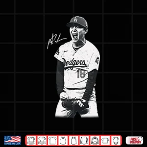 Yoshinobu Yamamoto Dodgers Shirt 4 Design Yoshinobu Yamamoto Dodgers Shirt