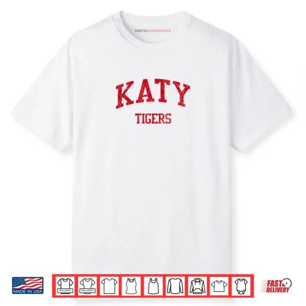 Katy High School HS Katy TX Vintage Sports Shirt