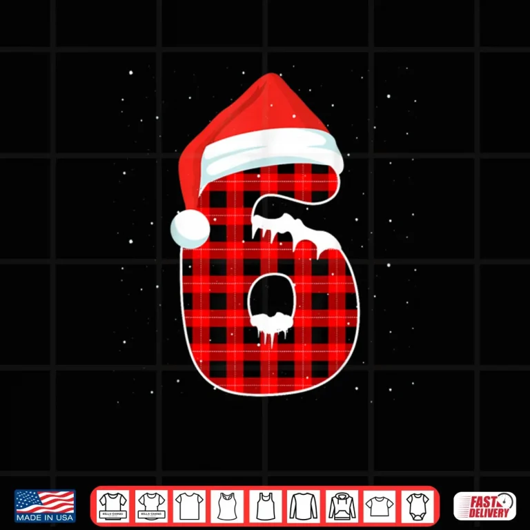 Design Six Seven 6 7 Meme 67 Christmas Red Plaid Xmas Pajamas Shirt