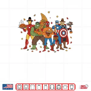 Design Thanksgiving Superhero Shirt