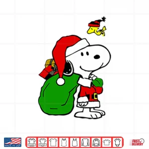 Design Santa Snoopy Christmas Shirt