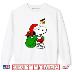 Sweatshirt Santa Snoopy Christmas Shirt