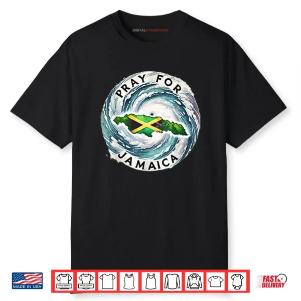 Pray For Jamaica Hurricane Melissa Shirt
