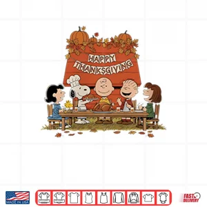 Peanuts Snoopy Thanksgiving Shirt 4 Design Peanuts Snoopy Thanksgiving Shirt