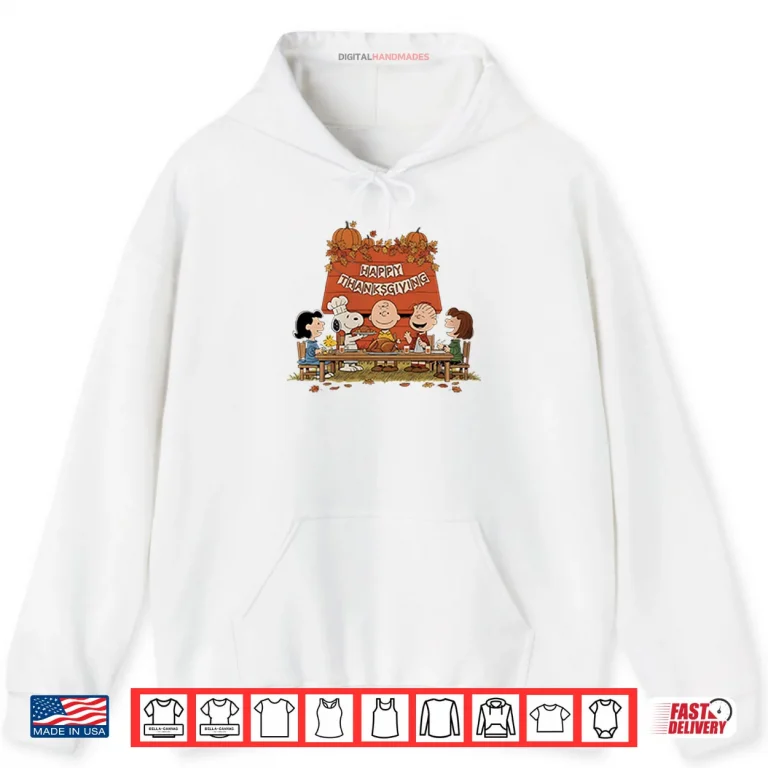 Hoodie Peanuts Snoopy Thanksgiving Shirt
