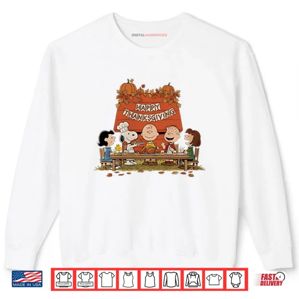 Peanuts Snoopy Thanksgiving Shirt 1 Sweatshirt Peanuts Snoopy Thanksgiving Shirt