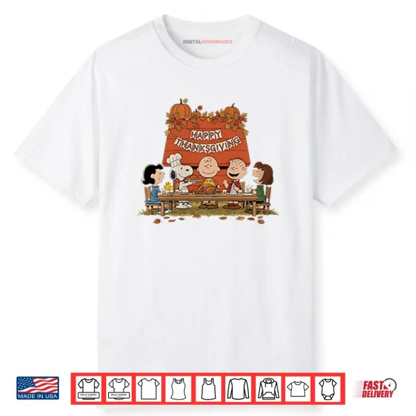Peanuts Snoopy Thanksgiving Shirt
