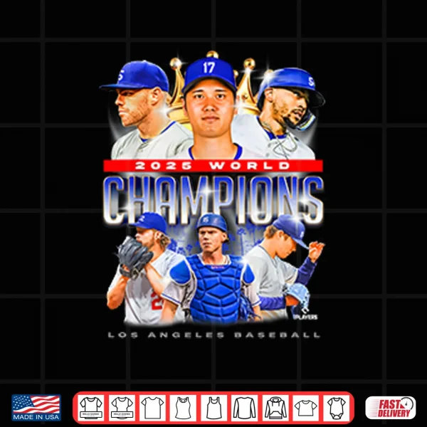Design Los Angeles Baseball 2025 World Champions Shirt