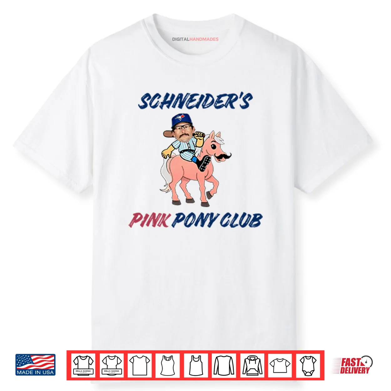 Davis Schneider’s Pink Pony Club Shirt Davis Schneider’s Pink Pony Club Shirt