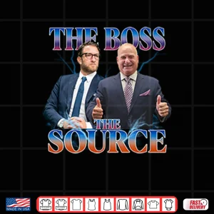 Design Dave Portnoy And Stu Feiner The Boss The Source Shirt