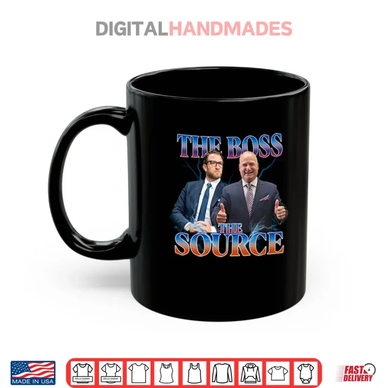 Mug Dave Portnoy And Stu Feiner The Boss The Source Shirt