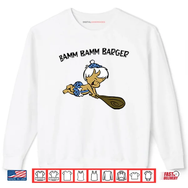 Sweatshirt Bamm Bamm Barger Bamm Bamm Rubble Shirt