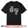 7 Year Old Birthday Racing Car was 6 Now I’m 7 Funny 67 Meme Shirt