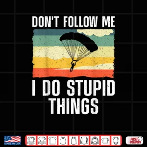 Design Skydiving Art for Men Women Parachute Indoor Skydiver Shirt