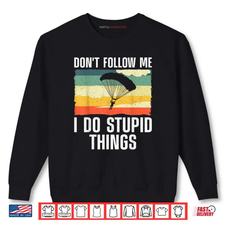 Sweatshirt Skydiving Art for Men Women Parachute Indoor Skydiver Shirt
