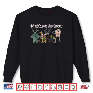 Sweatshirt Scary 99 Nights Deer Gamer in The Forest Shirt