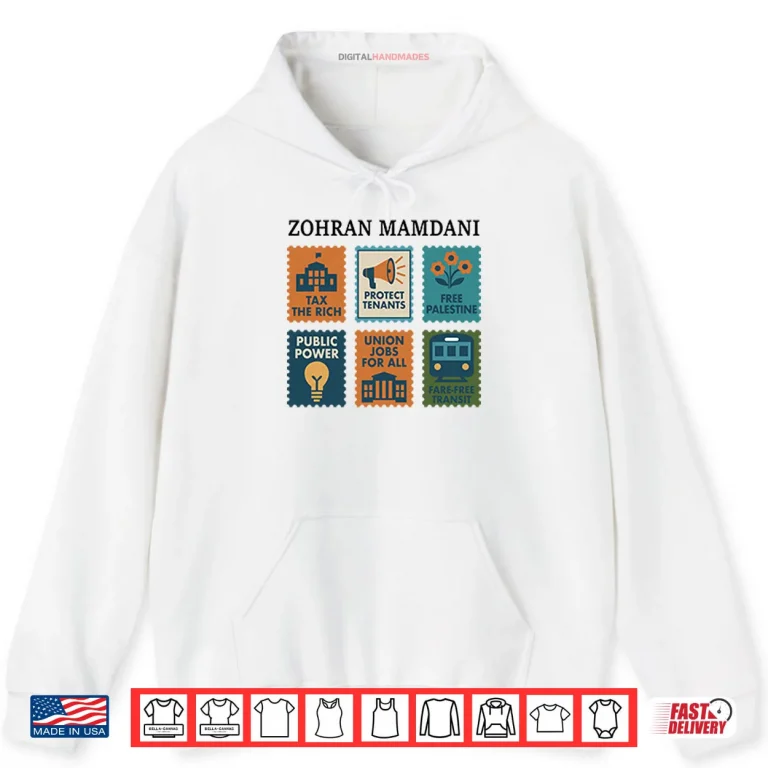 Hoodie Zohran Mamdani Tax The Rich Shirt