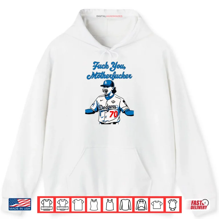 Hoodie Justin Wrobleski Fuck You Motherfucker Shirt