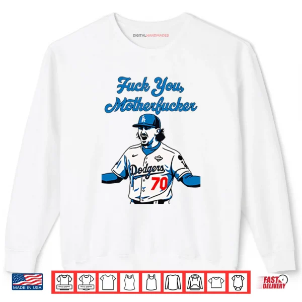 Sweatshirt Justin Wrobleski Fuck You Motherfucker Shirt