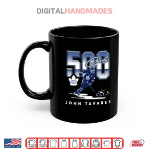 Mug John Tavares Toronto Maple Leafs 500 Goals Shirt