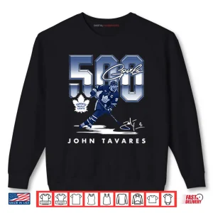 Sweatshirt John Tavares Toronto Maple Leafs 500 Goals Shirt