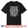 Dick Cheney Died On The Day That Zohran Mamdani Was Elected Shirt