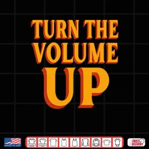 Zohran Mamdani Turn The Volume Up Shirt 3 Design Zohran Mamdani Turn The Volume Up Shirt