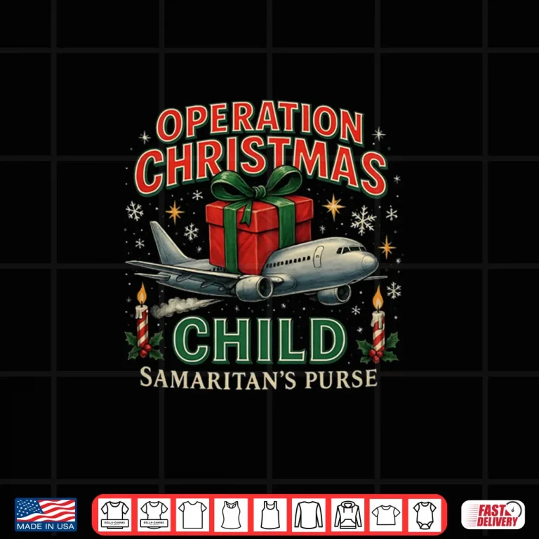 Design Operation Christmas Child Samaritans Purse Design Shirt