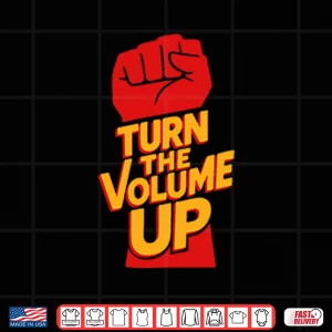 Design Turn The Volume Up Zohran Mamdani Shirt