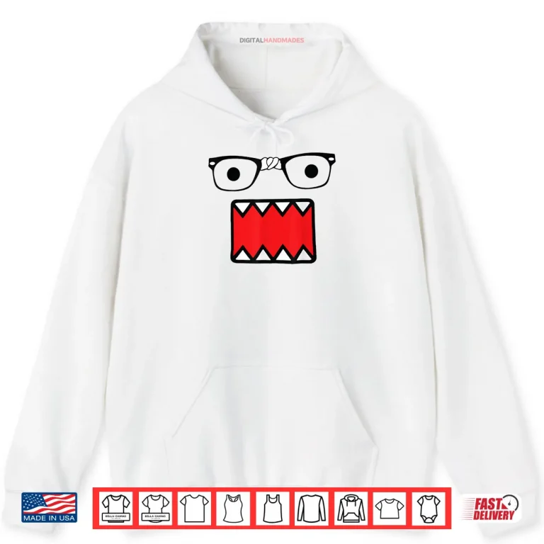 Hoodie Domo y2k Emo Scene Shirt