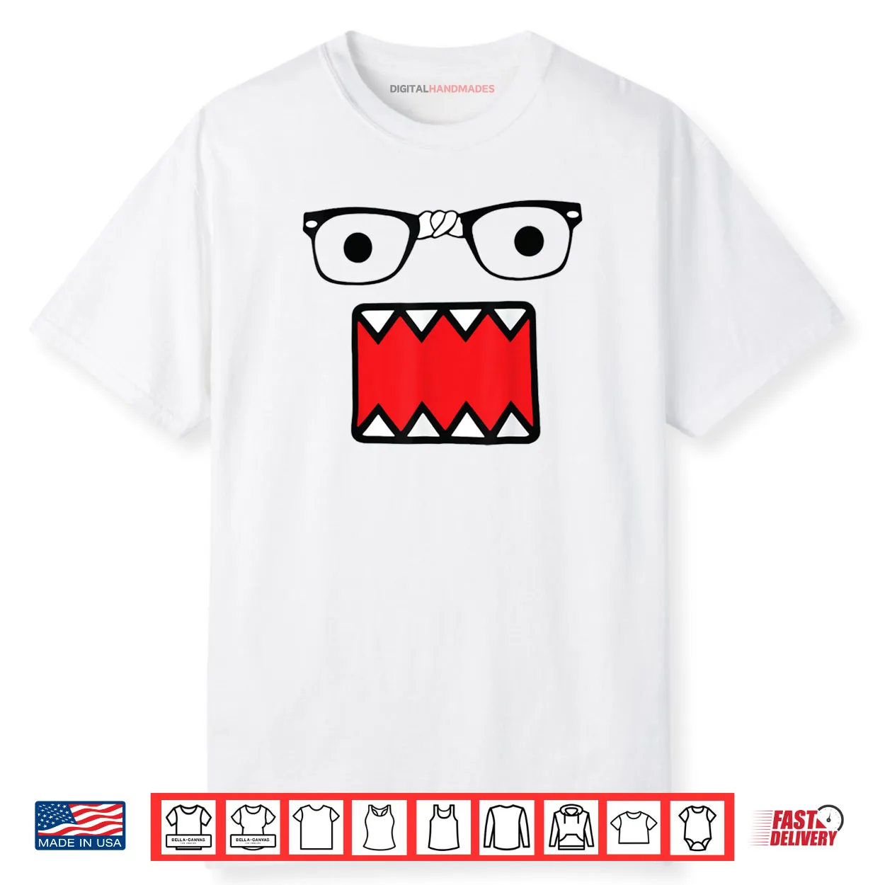 Domo y2k Emo Scene Shirt Domo y2k Emo Scene Shirt