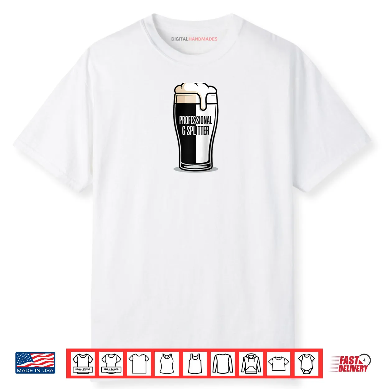 Stout Ale Professional G Splitter Drinking Raglan Shirt Stout Ale Professional G Splitter Drinking Raglan Shirt