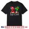 Happy 67 Days of School Six Seven 67 Christmas Santa Elf Shirt
