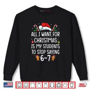 Sweatshirt Christmas Teacher Men Women Teacher for Christmas Shirt
