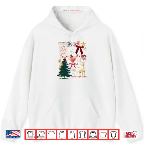 Hoodie Holiday Vibes In the Holiday Spirit Shirt