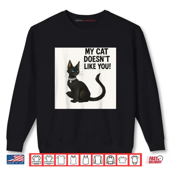 Sweatshirt Cat Lovers Shirt