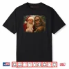 67 Santa with Bigfoot Six Seven 6 7 Meme Christmas Funny Shirt