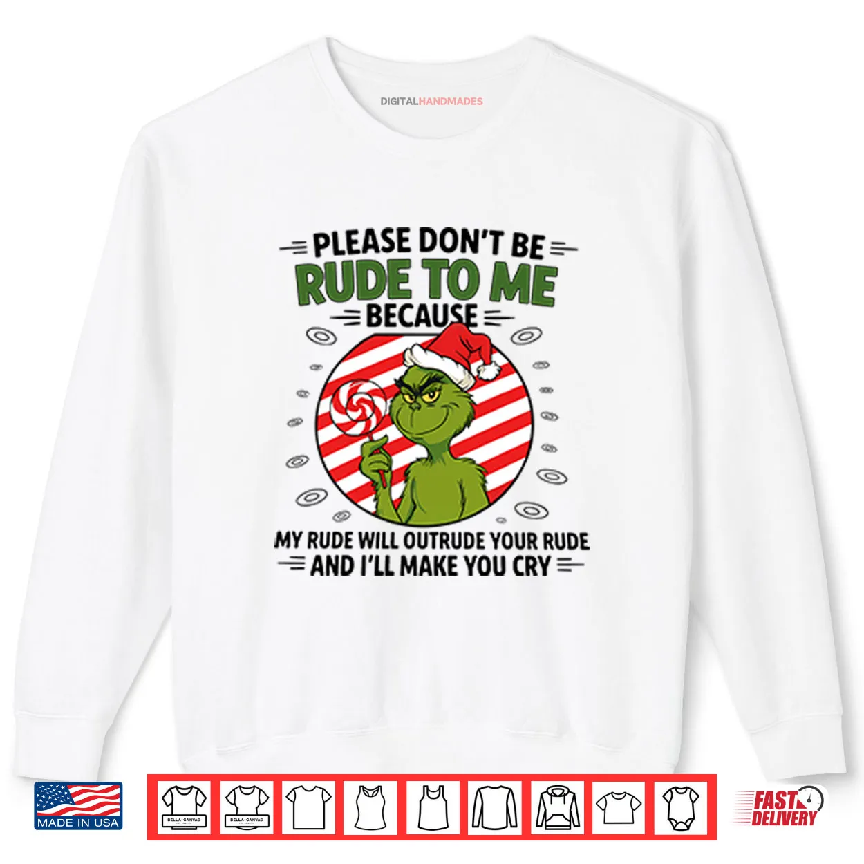 Grinch Please Don’t Be Rude To Me Because My Rude Will Outrude Your Rude Shirt Grinch Please Don’t Be Rude To Me Because My Rude Will Outrude Your Rude Shirt