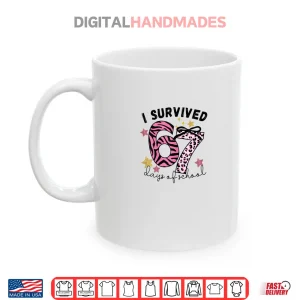 Mug 67 Days of School Pink Leopard Girl Glam Zebra Shirt
